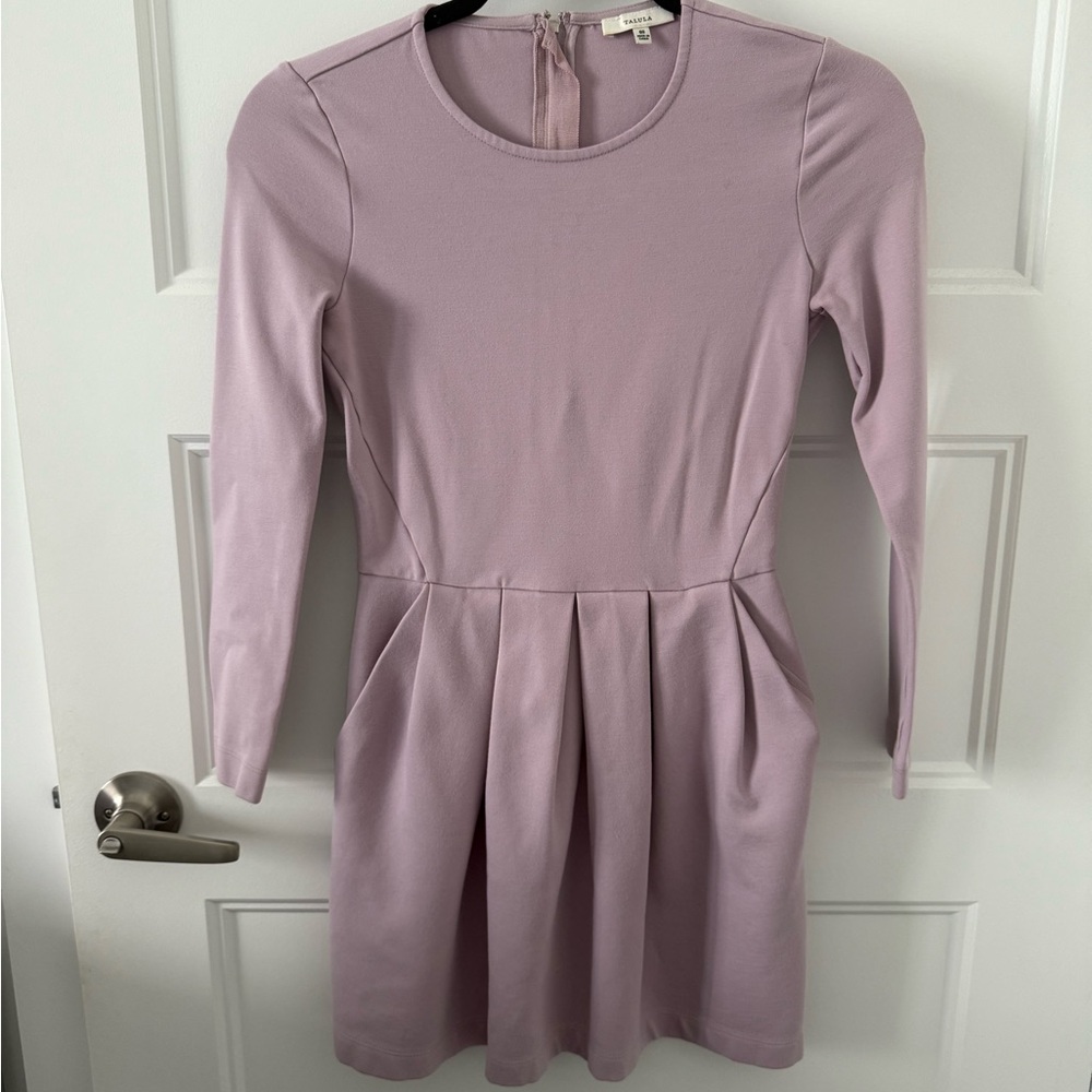 Talula Tartine Long Sleeve Dress in Clover